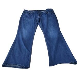 Silver Jeans‎ Co womens jeans Suki  Boot Cut Western Cowgirl Sz. 42Wx30L Blue